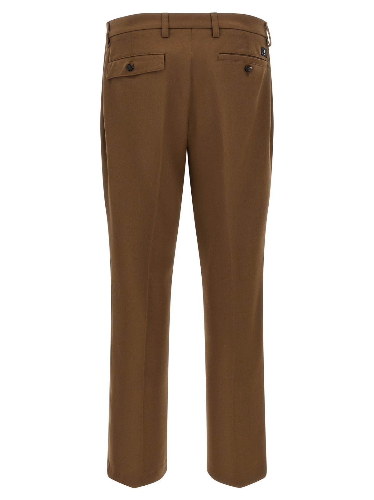Department 5 Brown Polyester Chino Men's Pants