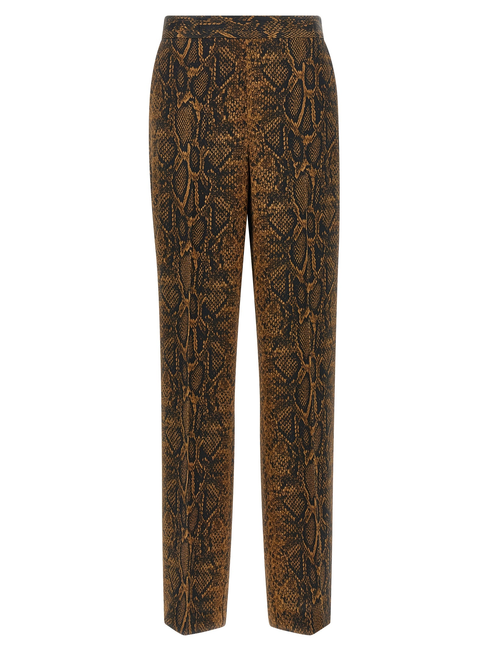 Twinset Brown Viscose Casual Women's Pants