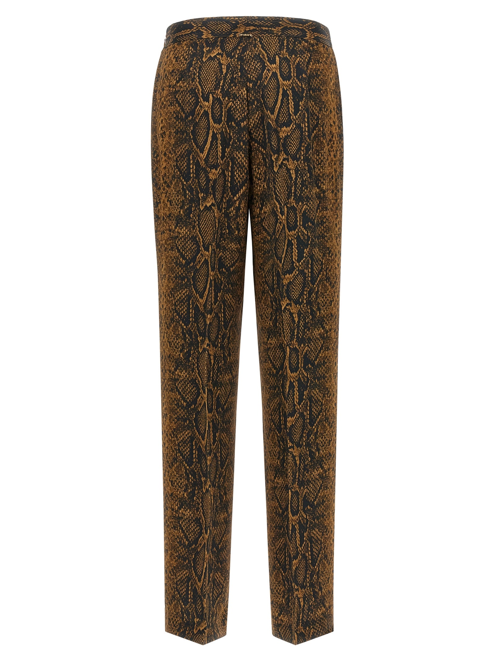 Twinset Brown Viscose Casual Women's Pants
