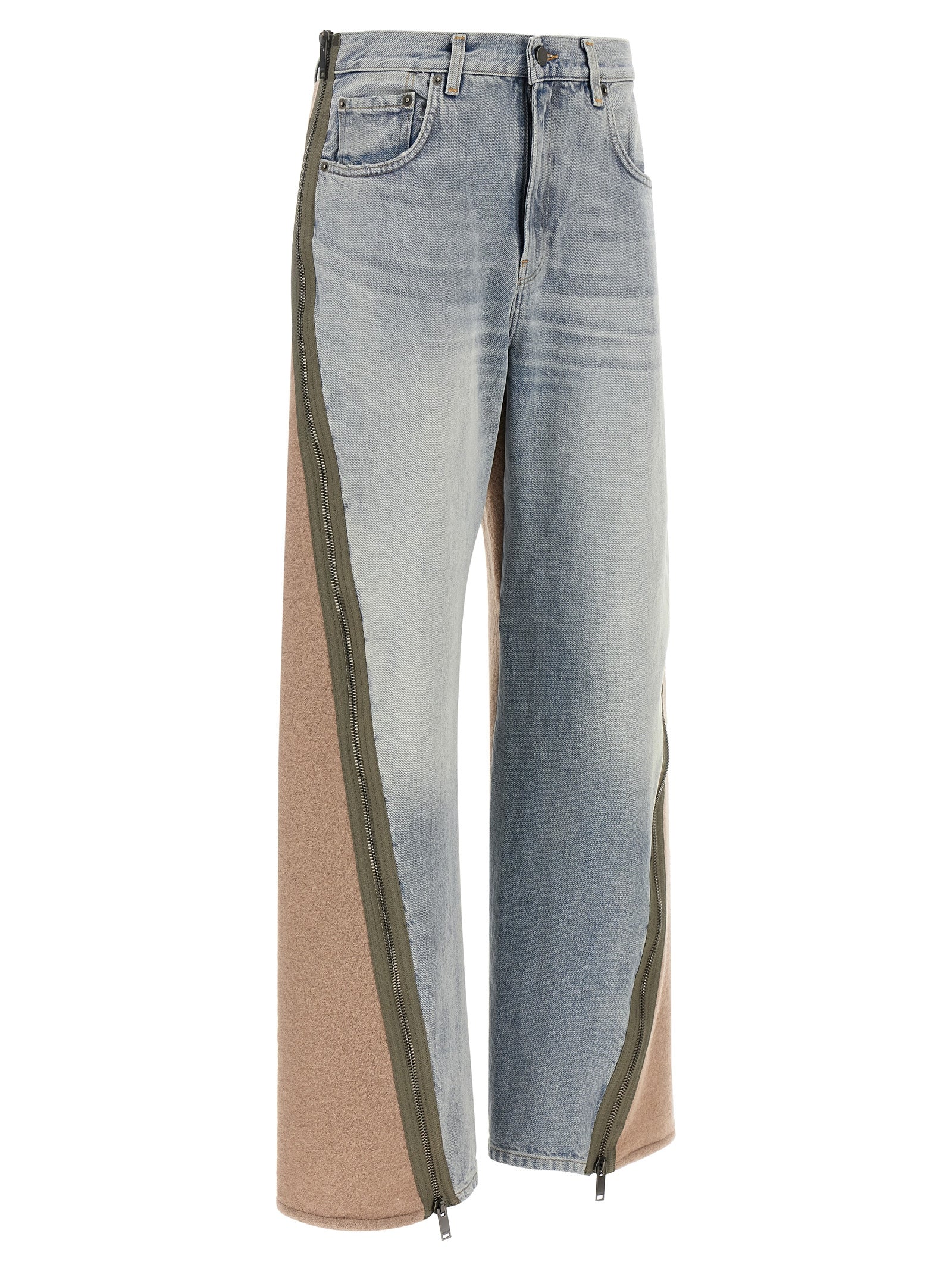 Haikure Multicolor Cotton Straight-Leg Women's Jeans