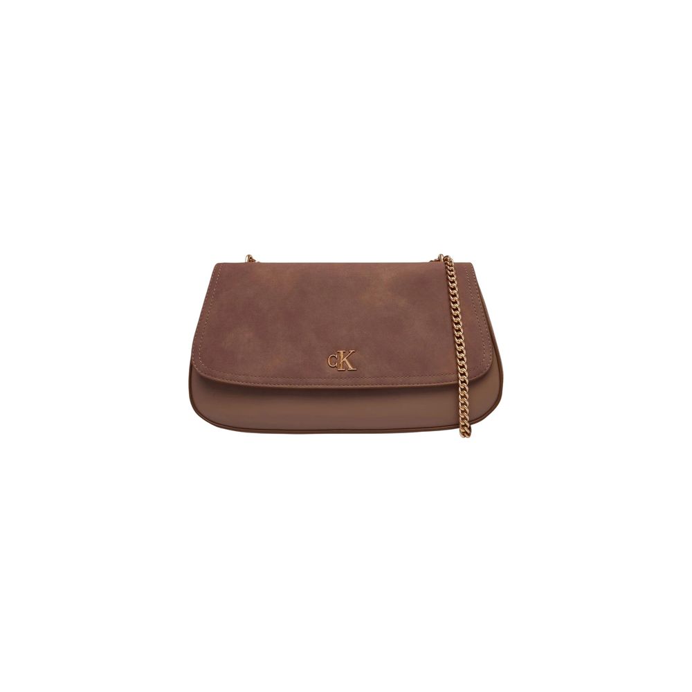 Calvin Klein Beige Polyethylene Women's Handbag