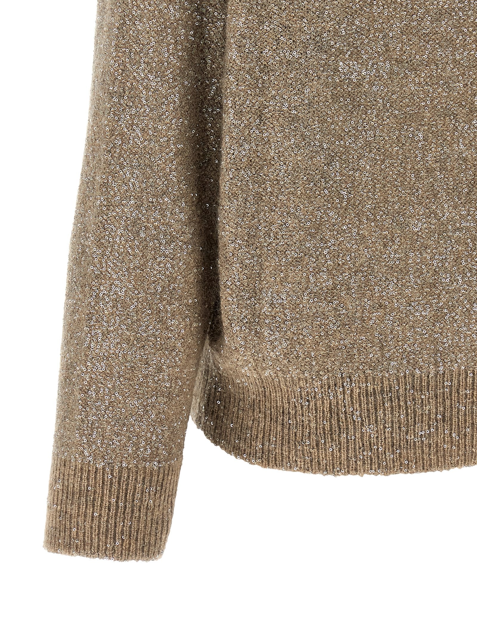 Brunello Cucinelli Beige Polyamide Women's Cardigan