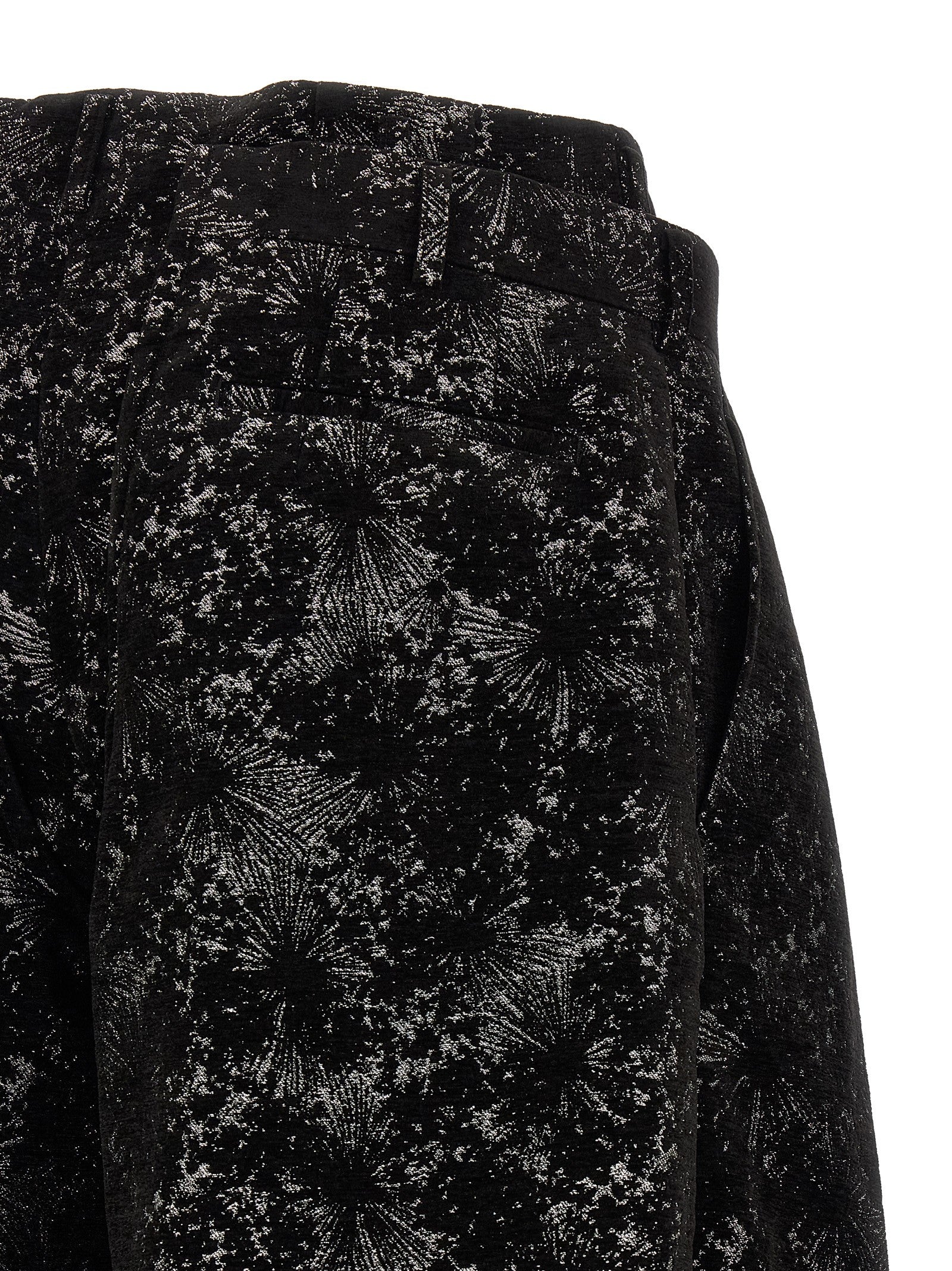 Comme Des Garçons Black Polyester Bermuda Men's Shorts