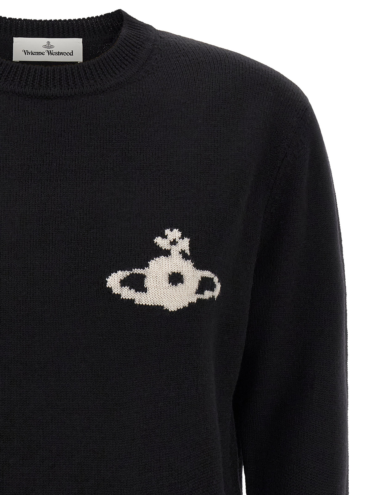 Vivienne Westwood Black Wool Women's Cardigan