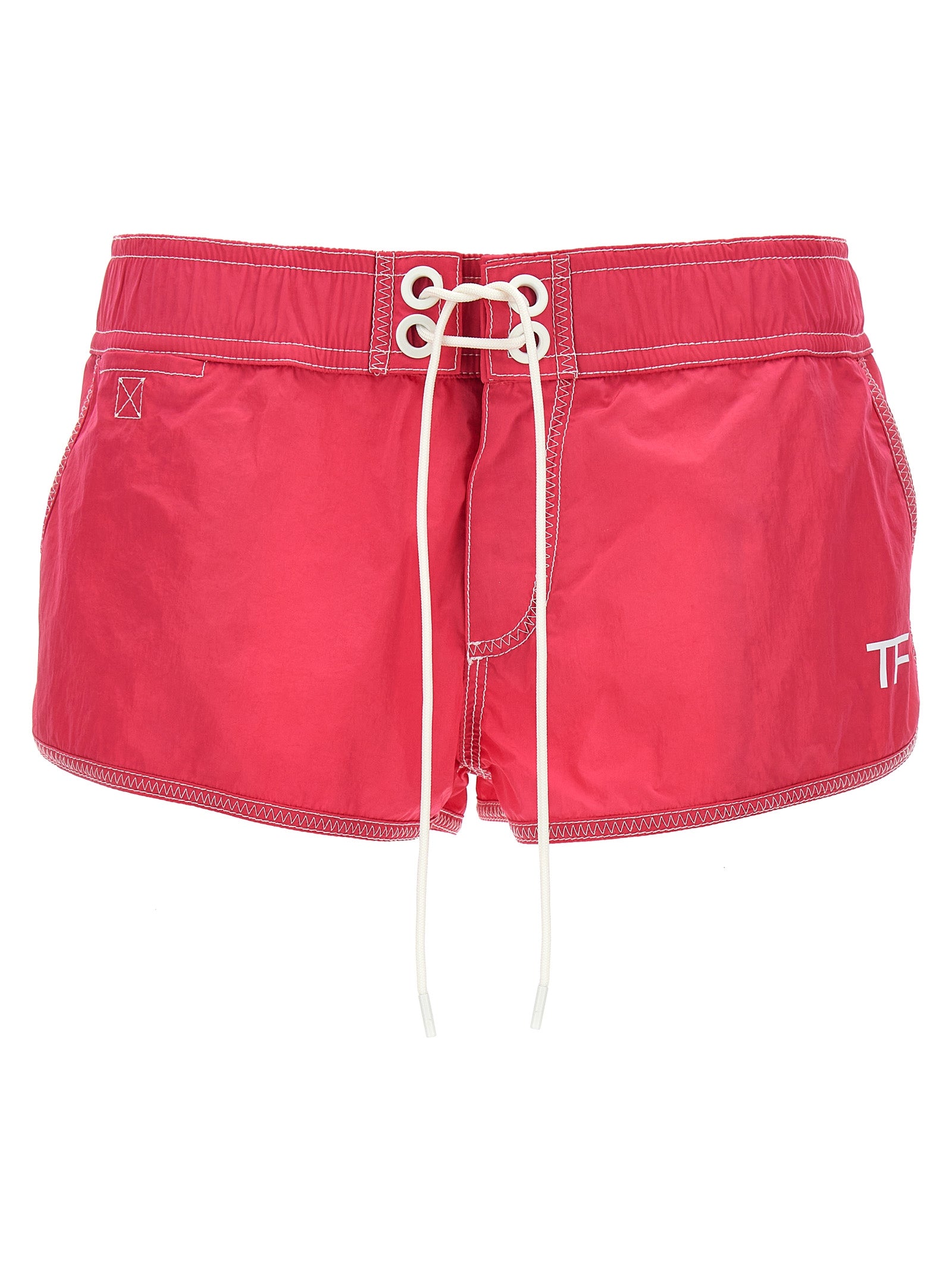 Tom Ford Fuchsia Polyamide Bermuda Women's Shorts