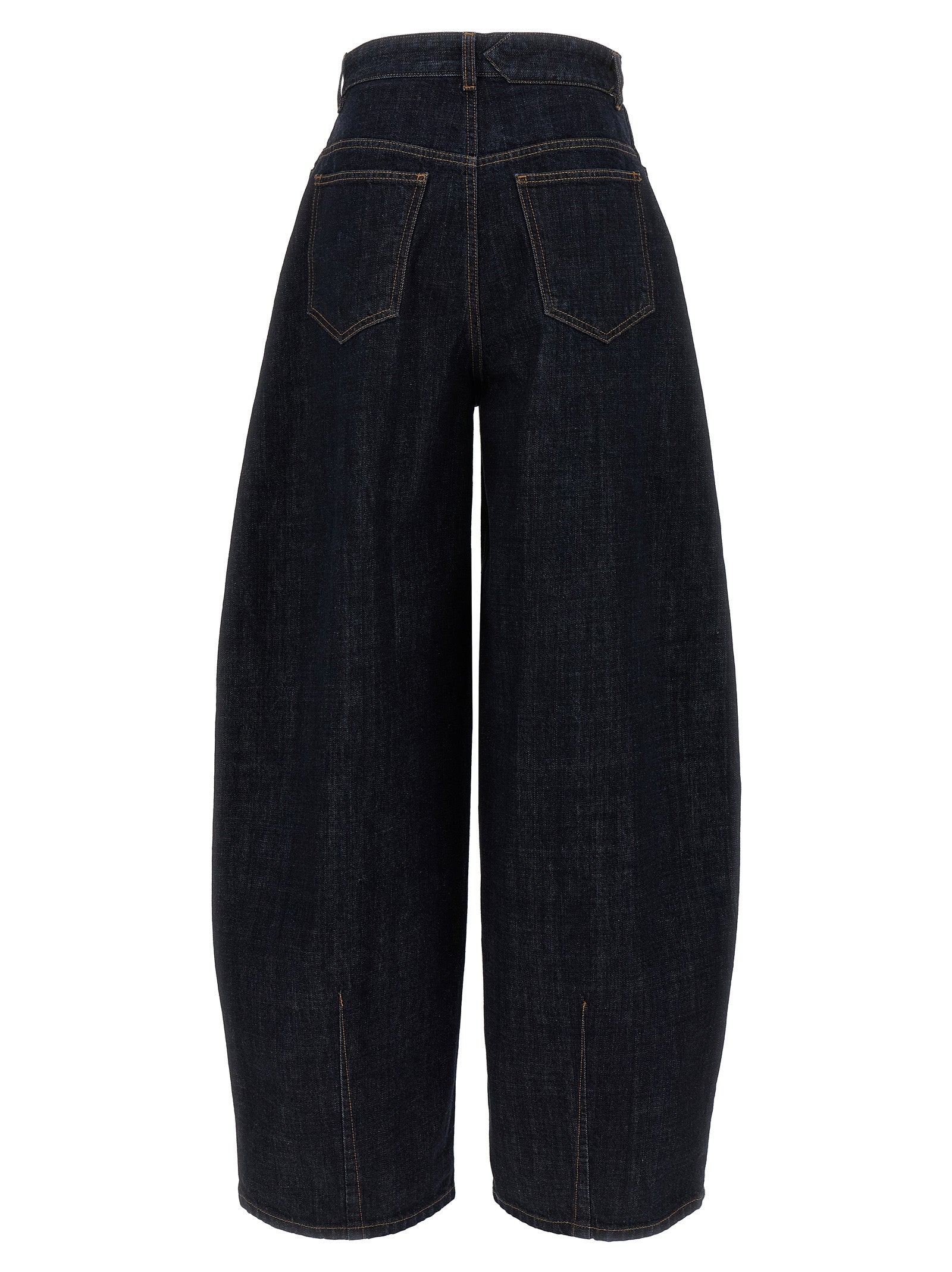 Jacquemus Blue Cotton High-Waisted Women's Jean