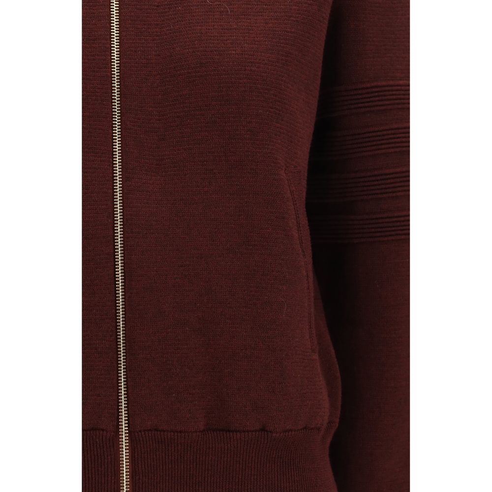 Thom Browne Bordeaux Wool Oves Aries Women's Bomber