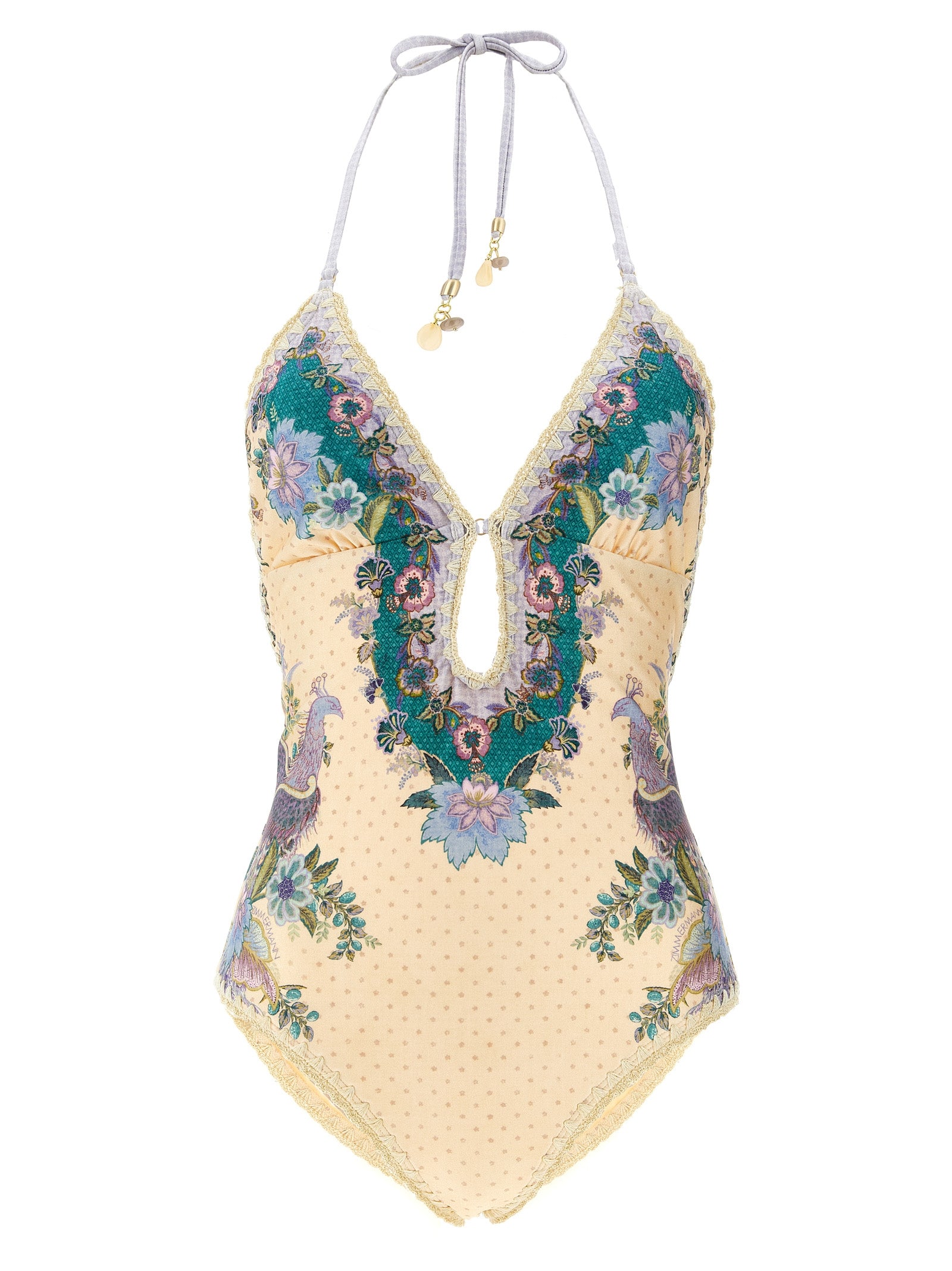 Zimmermann Multicolor Polyamide One-Piece Women's Swimsuit