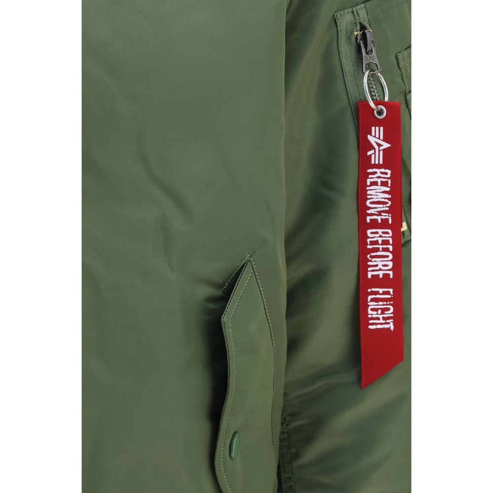 ALPHA INDUSTRIES Bicolor Nylon Men's Bomber