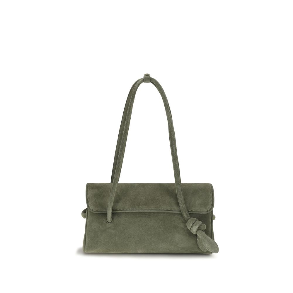 Jacquemus Bicolor Calf Leather Bos Taurus Shoulder Women's Bag