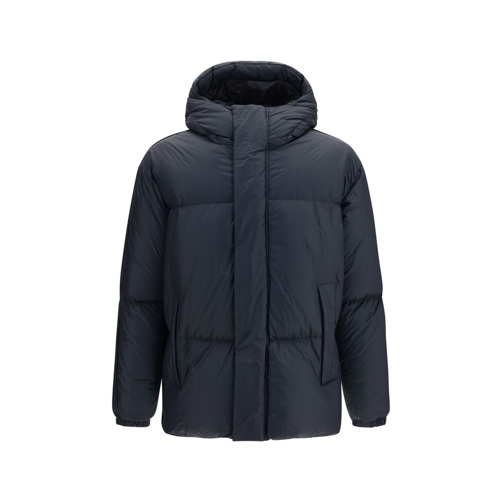 LAMINAR Black Goose Down Full-Length Men's Jacket