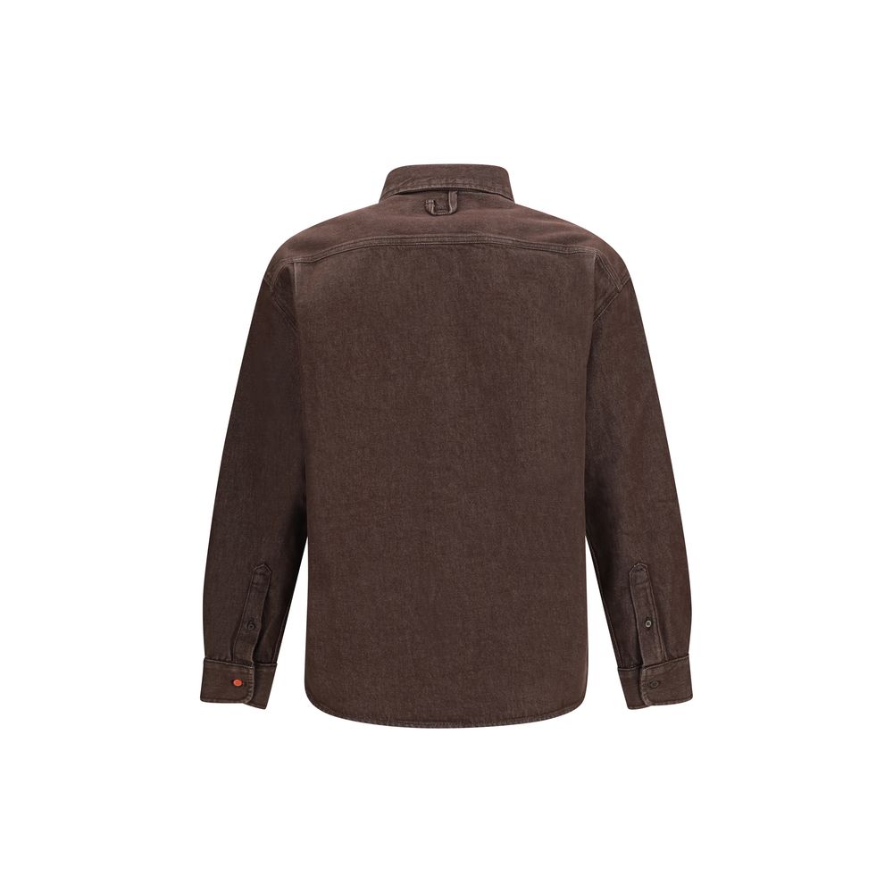 Jacquemus Brown Denim Men's Shirt