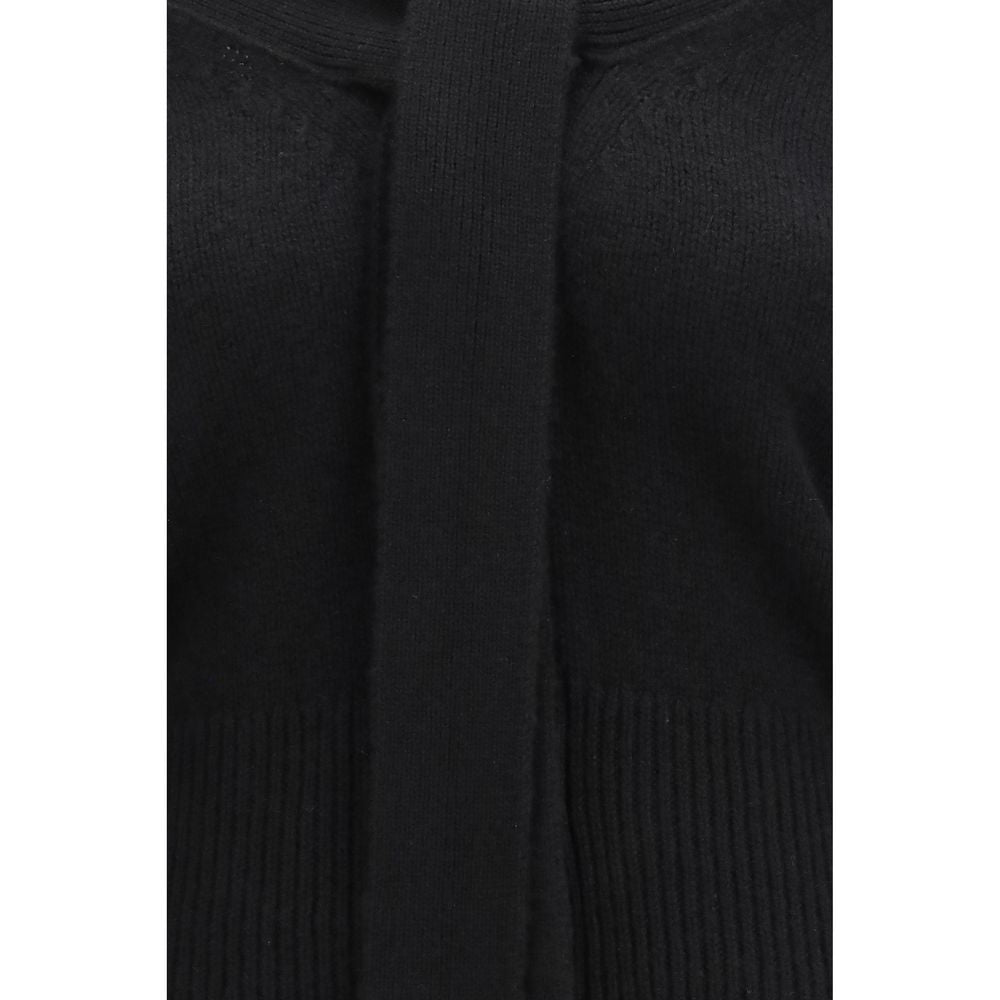 Ermanno Scervino Black Cashmere Women's Cardigan