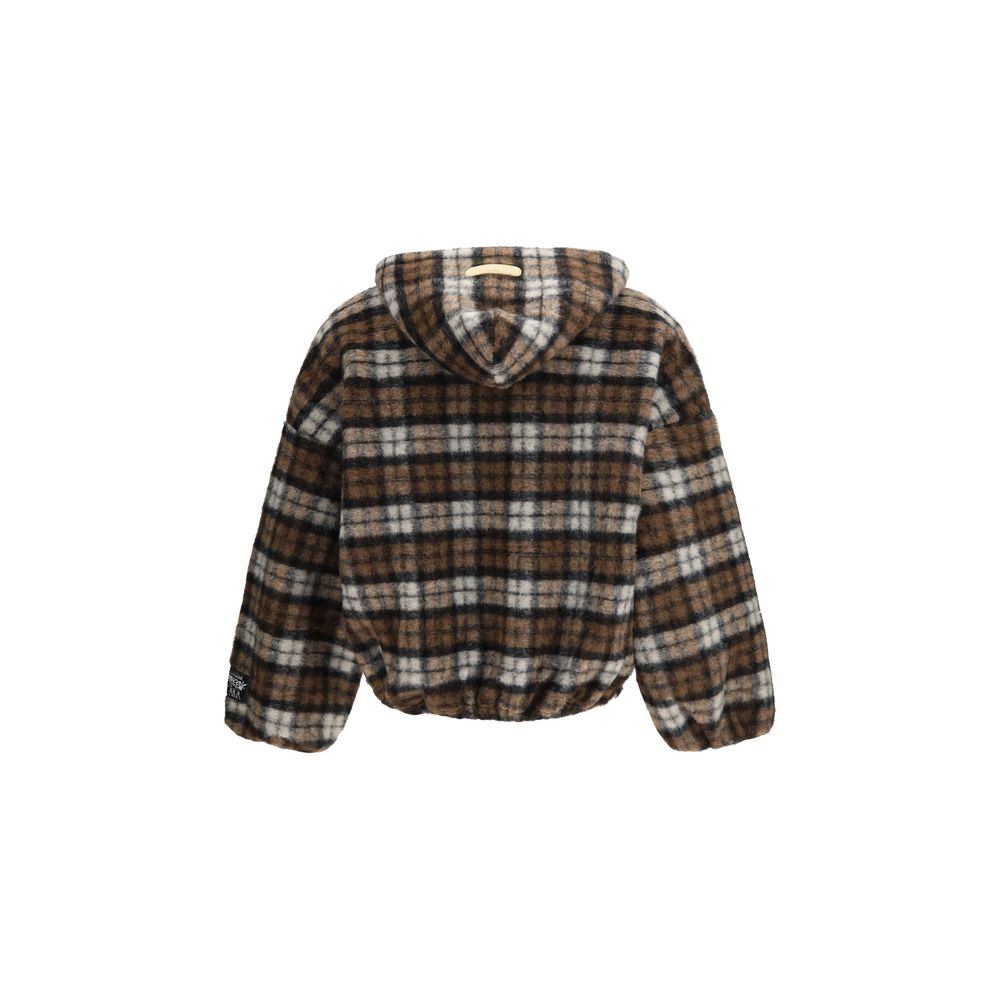 PDF Channel Brown Polyester Men's Sweatshirt