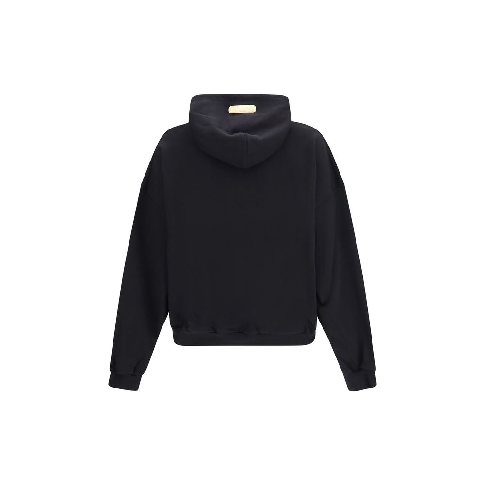 PDF Channel Black Cotton Men's Sweatshirt