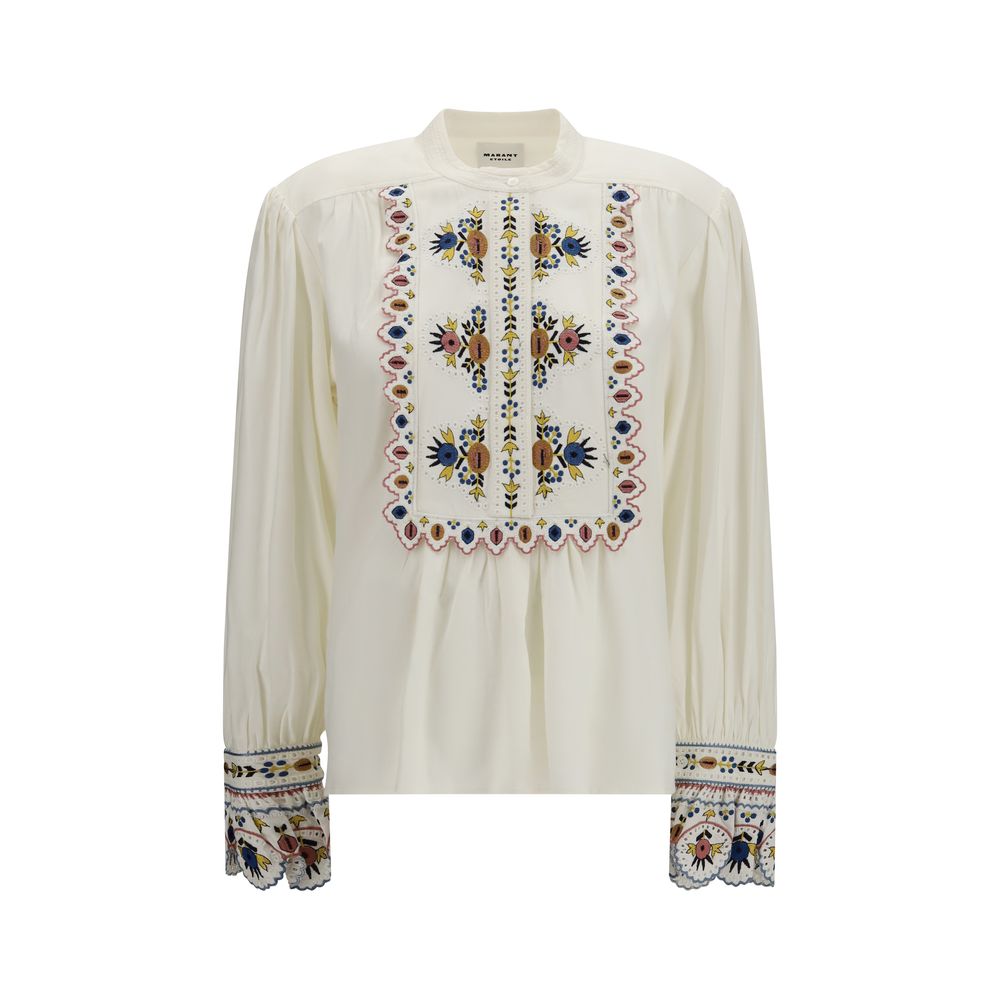 Isabel Marant Étoile White Viscose Women's Shirt