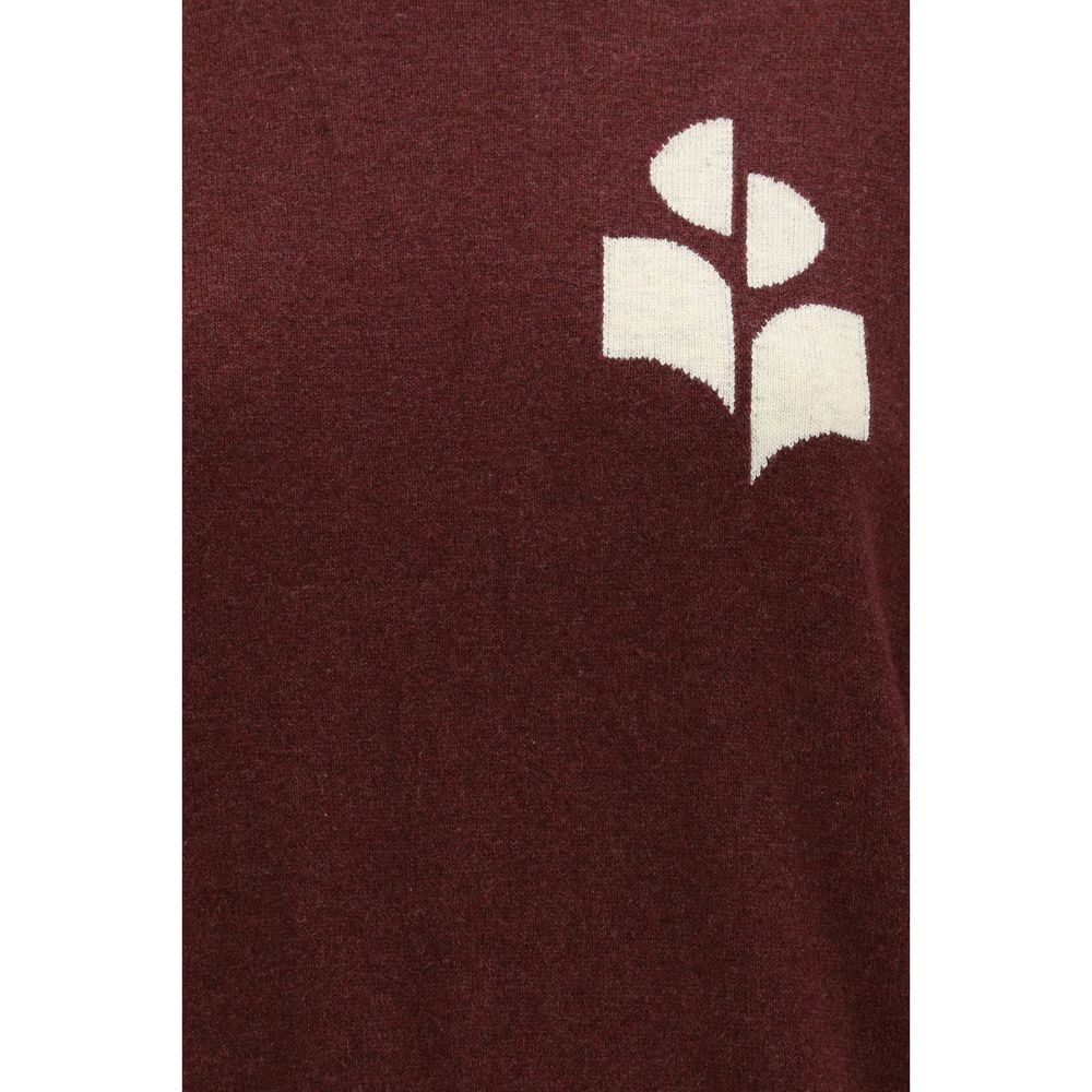 Isabel Marant Étoile Bordeaux Cotton Women's Sweatshirt
