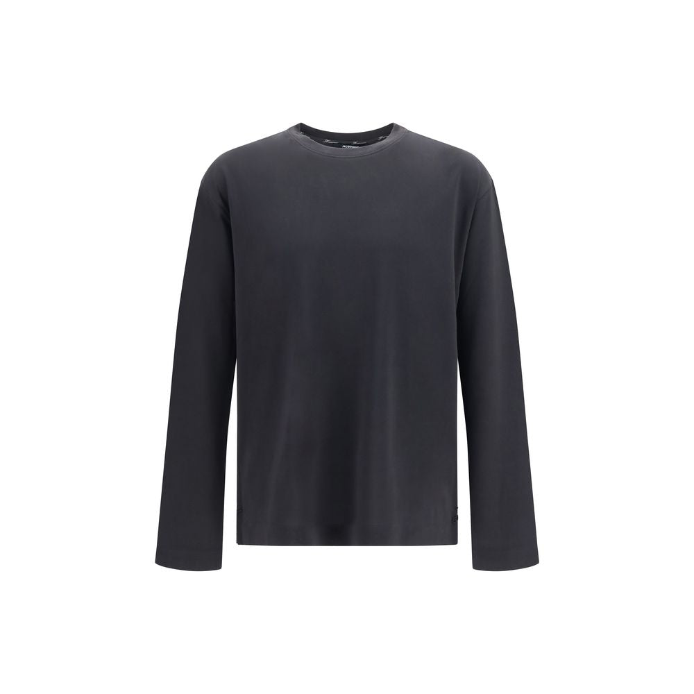 Jacquemus Black Paper Long Sleeve Men's T-Shirt