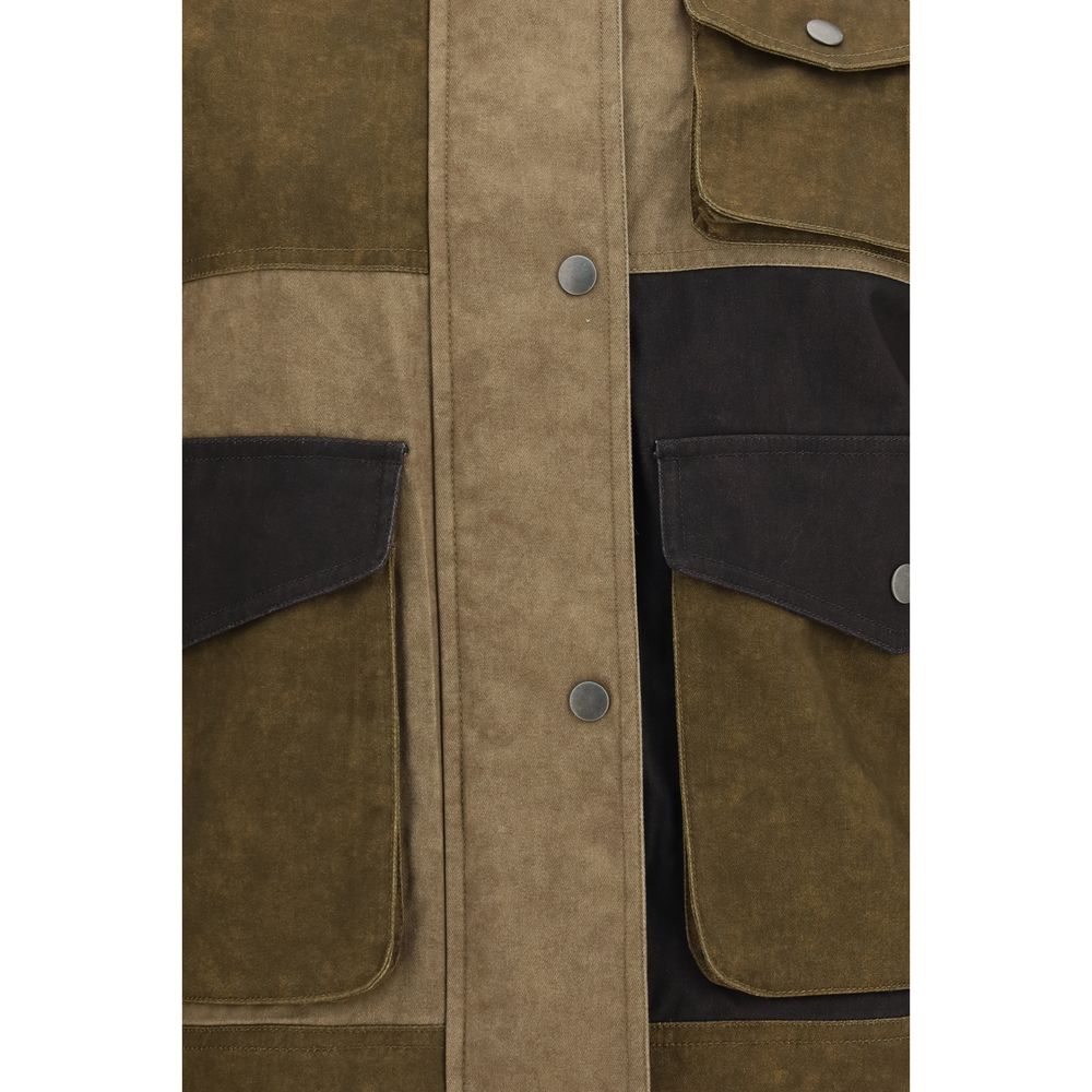 Isabel Marant Étoile Bicolor Cotton Denim Women's Jacket