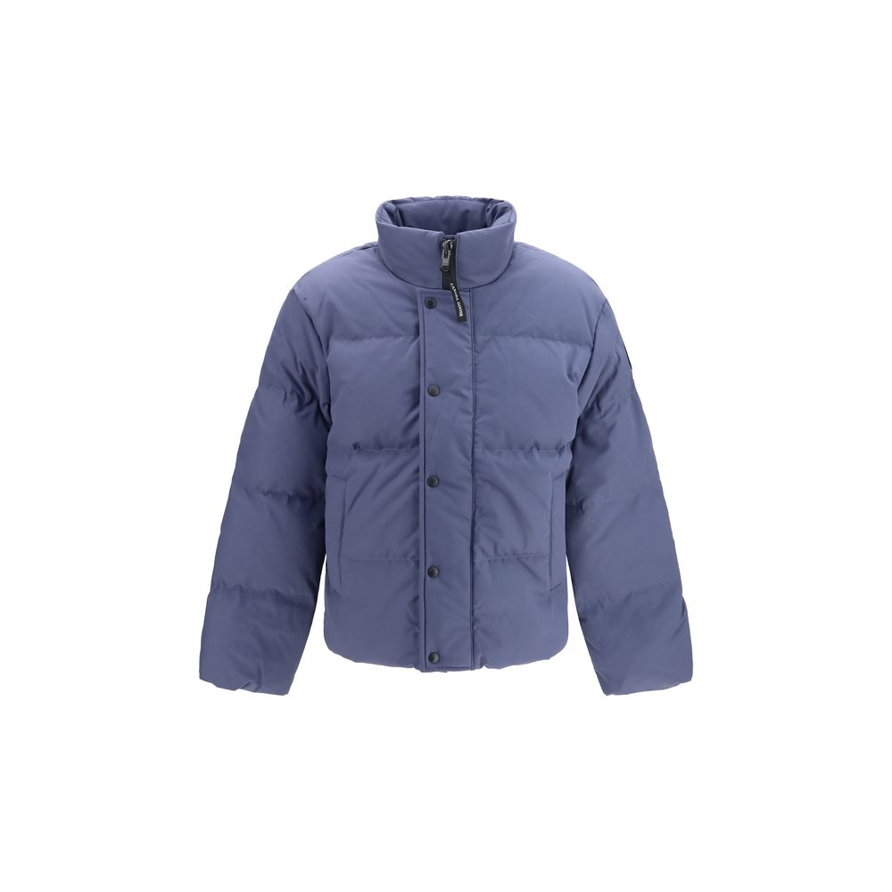 Canada Goose Blue Recycled Polyester Full-Length Men's Jacket