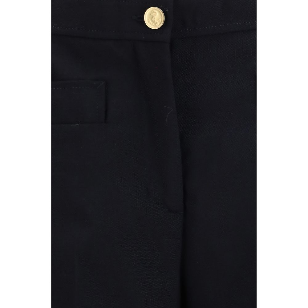 Thom Browne Blue Wool Oves Aries Women's Pantsuit