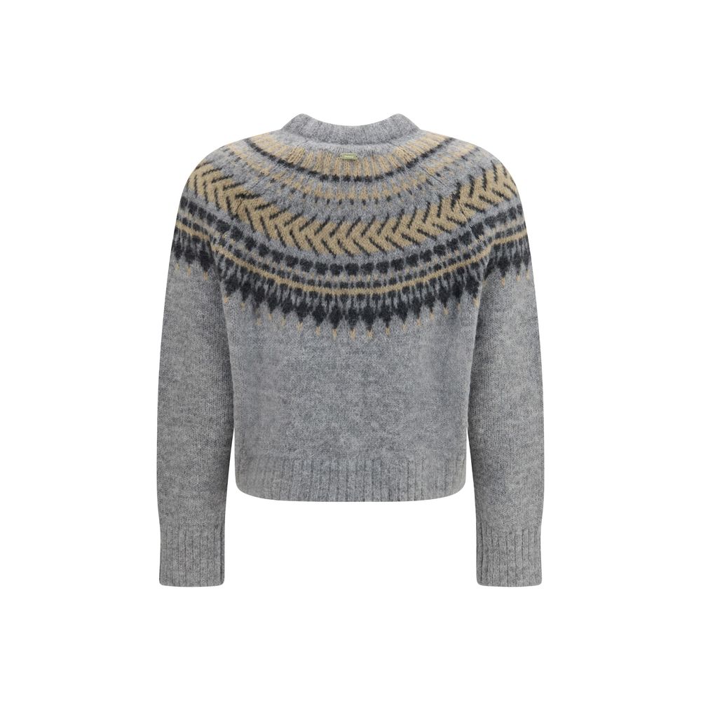 Barbour Gray Polyamide Women's Sweatshirt