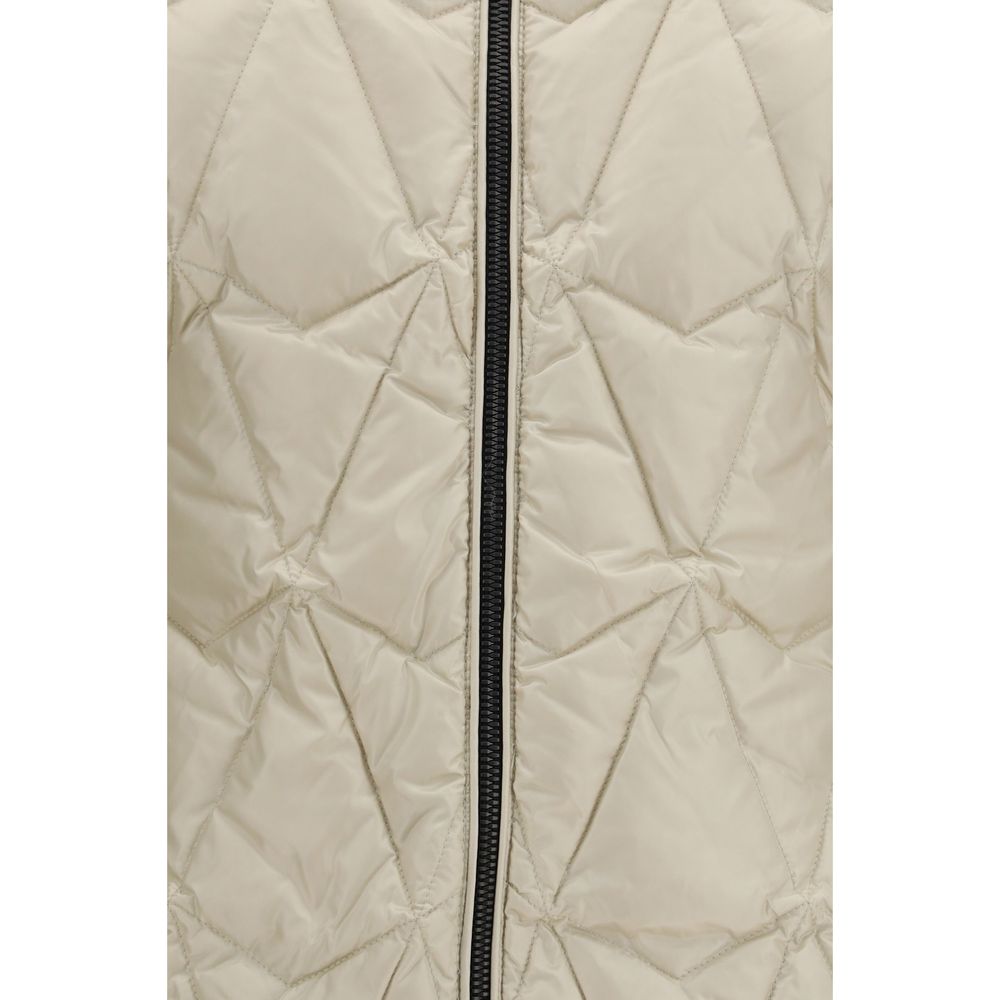 Moose Knuckles Beige Goose Down Full-Length Women's Jacket