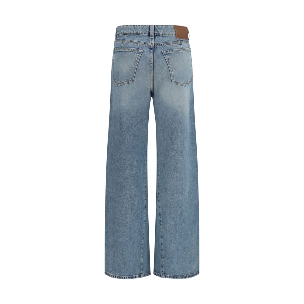 Our Legacy Blue Cotton Jeans Women's Denim