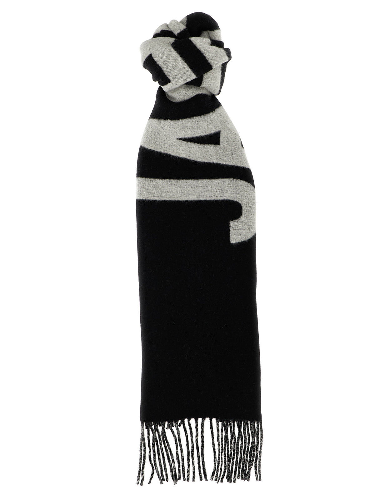 Jacquemus Black Wool Men's Foulard