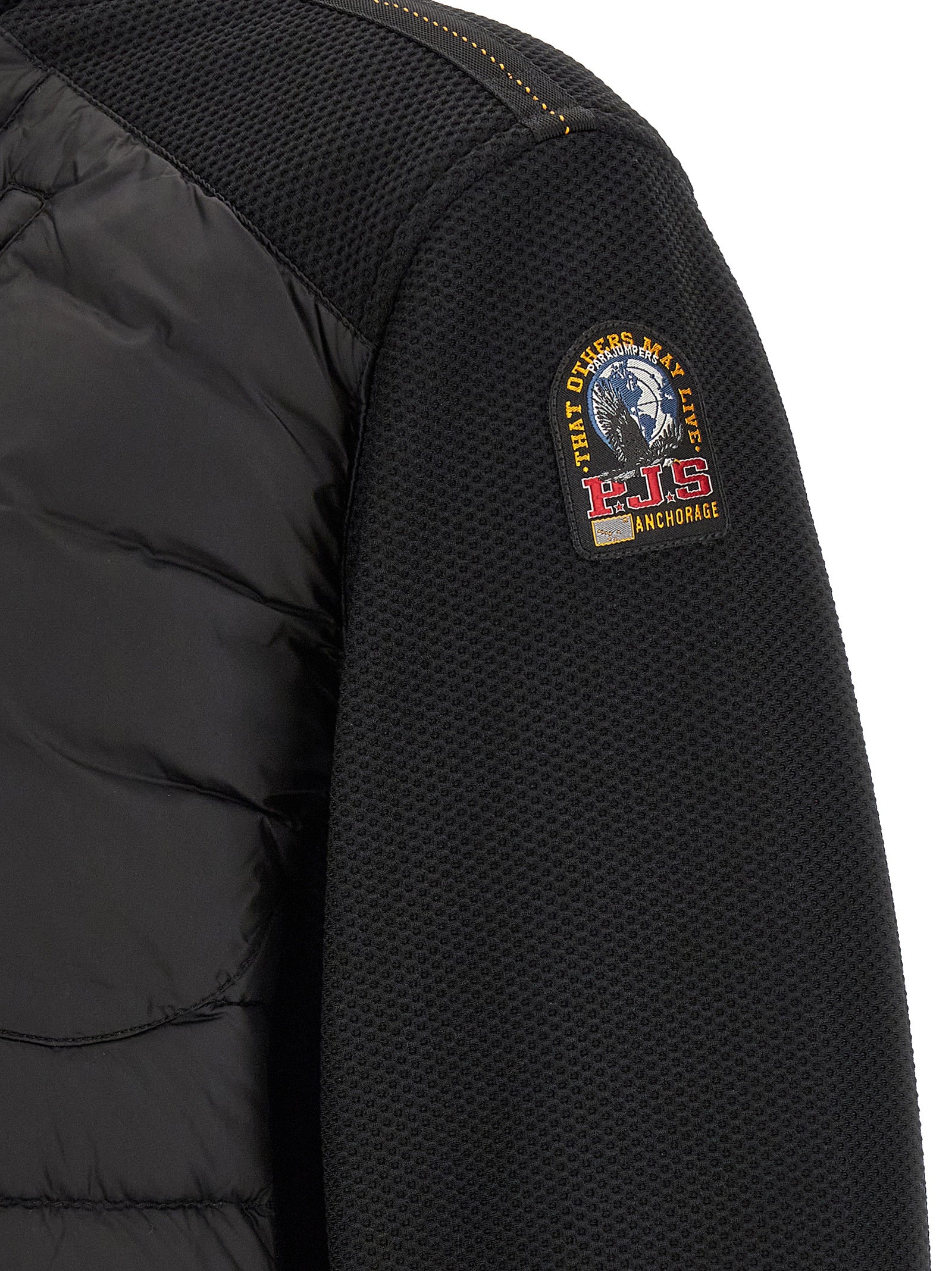 Parajumpers Black Polyamide Shell Men's Jacket