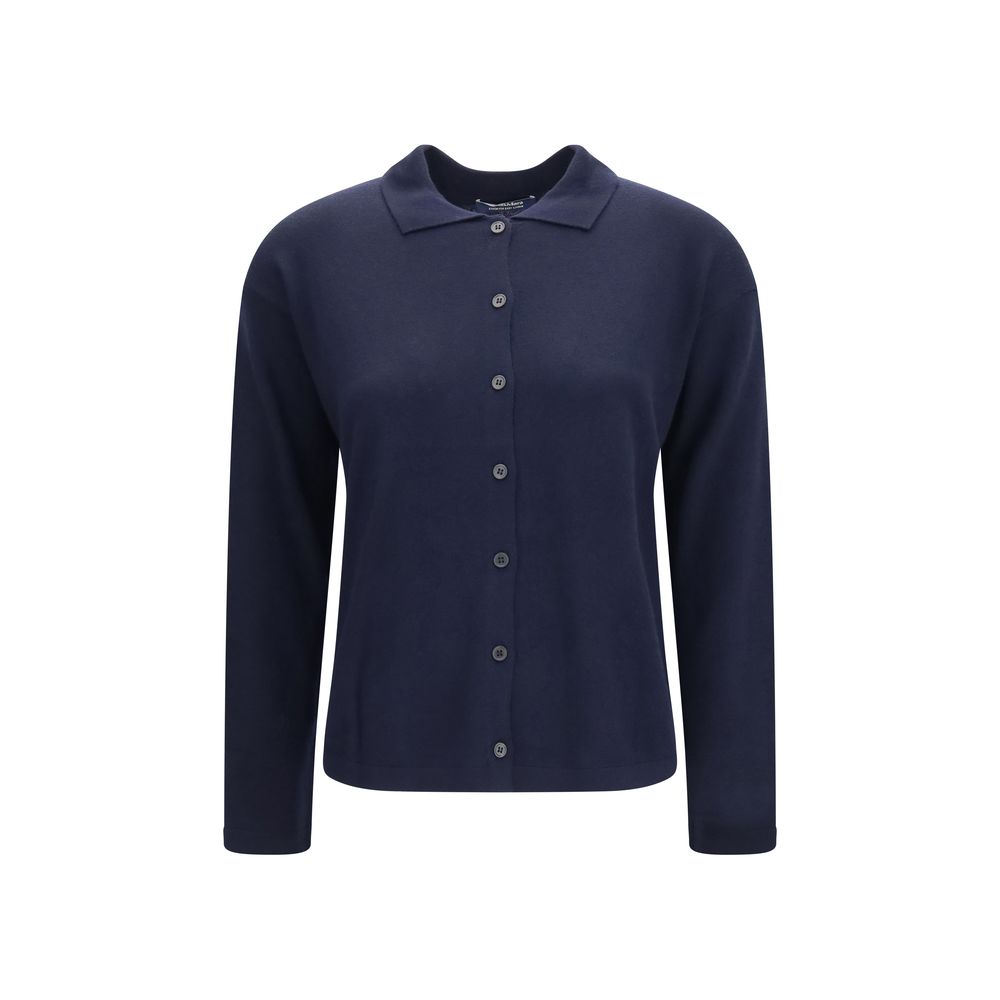 'S Max Mara Blue Wool Oves Aries Women's Cardigan