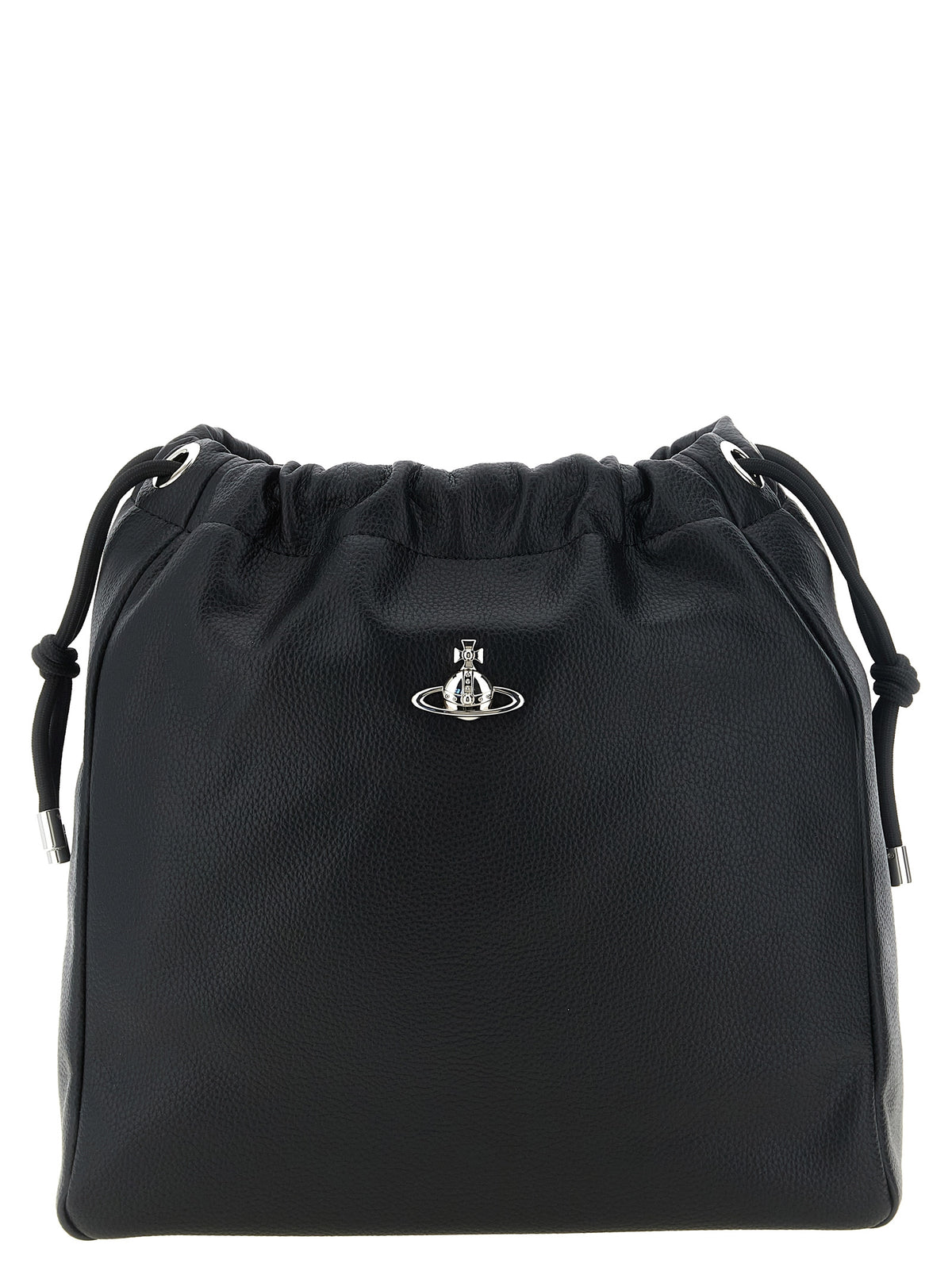 Vivienne Westwood Black Polyethylene Shoulder Women's Bag
