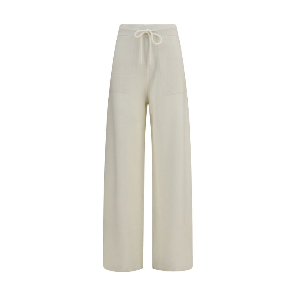 Max Mara Beige Cashmere Casual Women's Pants