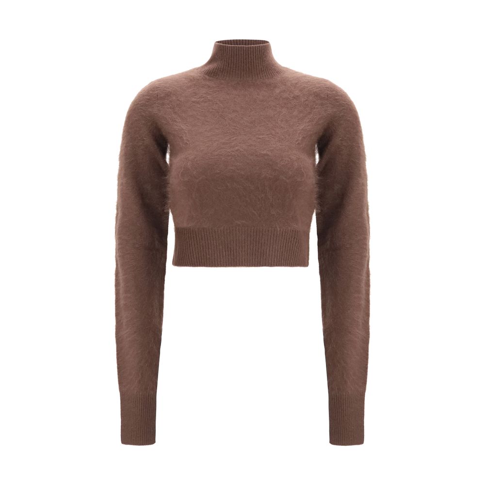 Max Mara Brown Cashmere Women's Sweatshirt