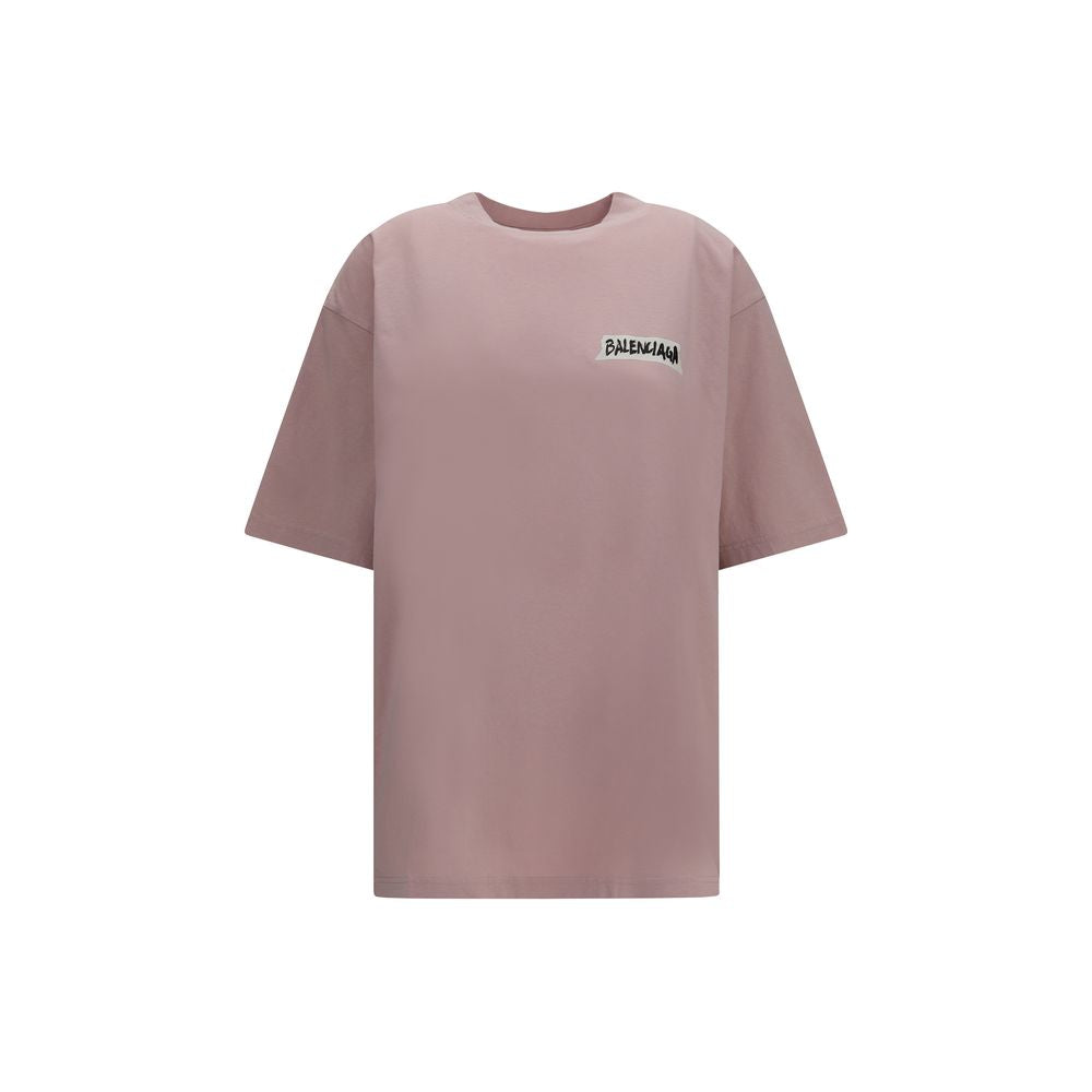 Balenciaga Multicolor Cotton Women's T-Shirt