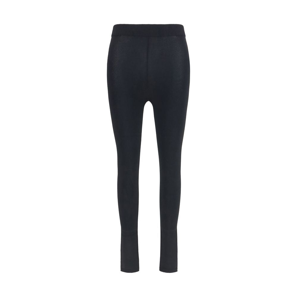 Balenciaga Black Viscose Women's Leggings