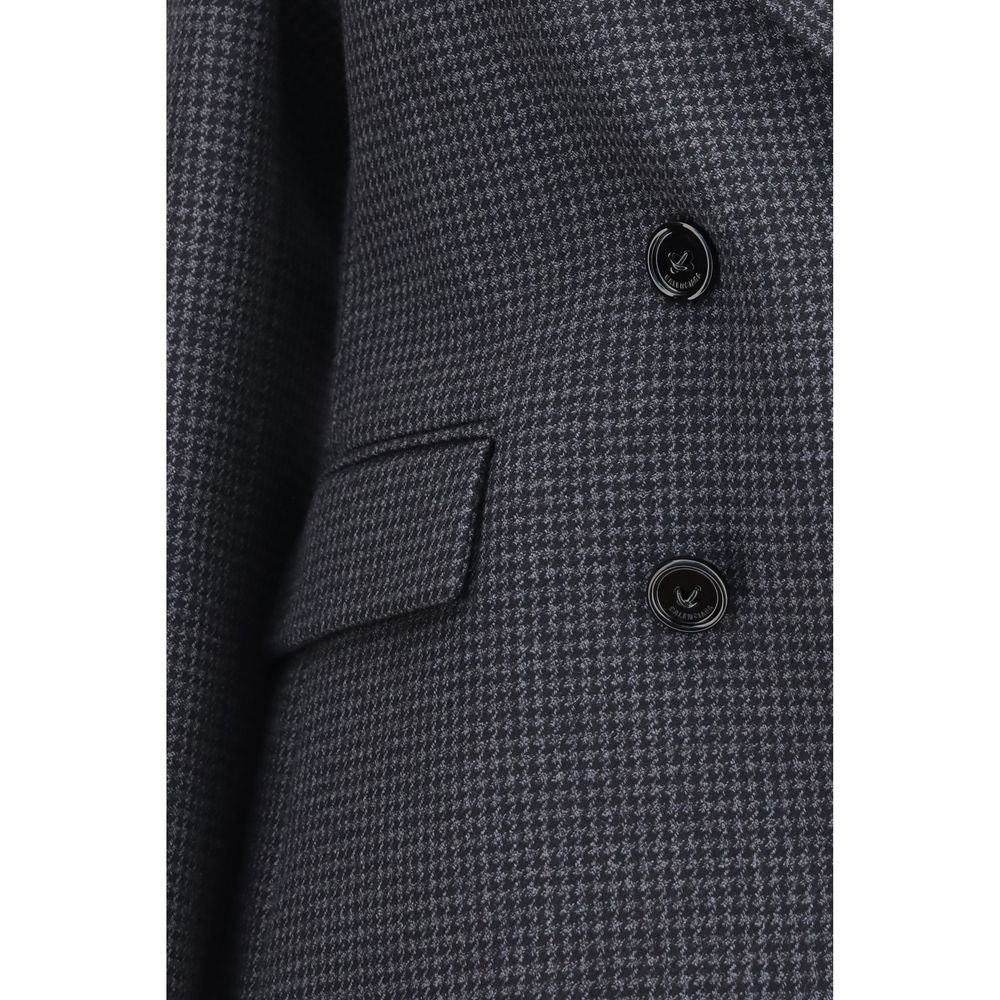 Balenciaga Gray Wool Oves Aries Women's Blazer