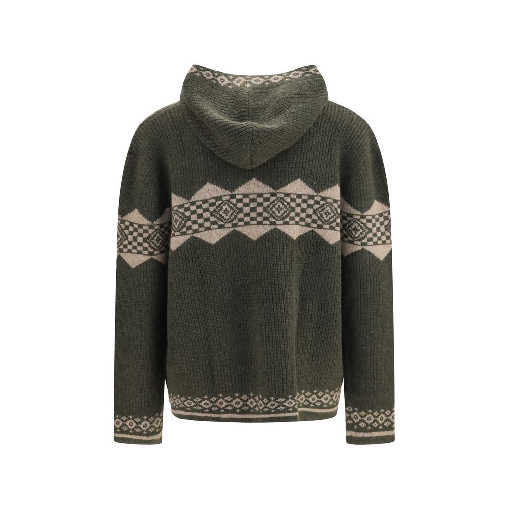 Baziszt Bicolor Cashmere Men's Cardigan