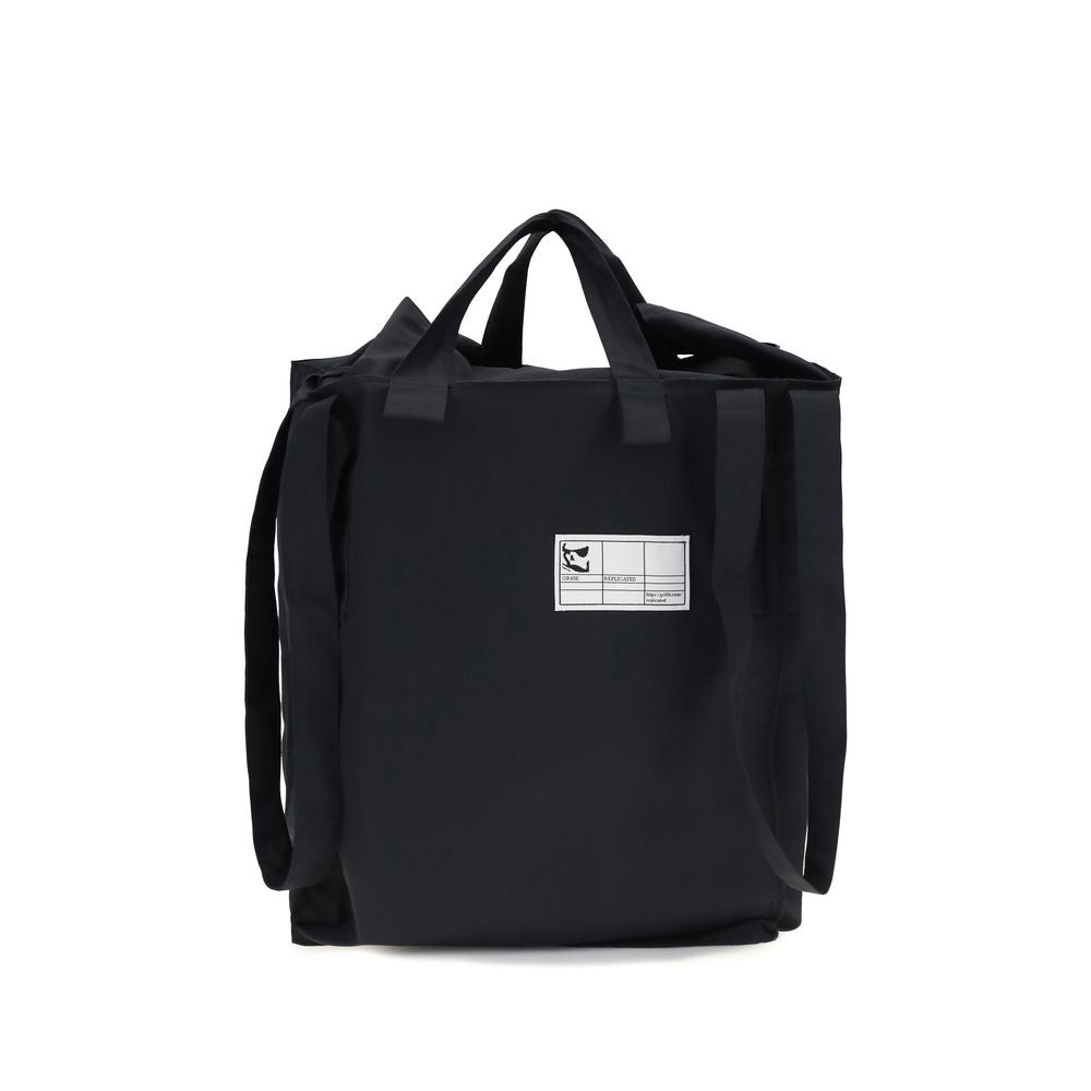 GR10K Black Polyester Shoulder Men's Bag