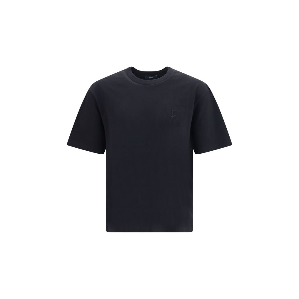 Herno Black Cotton Men's T-Shirt