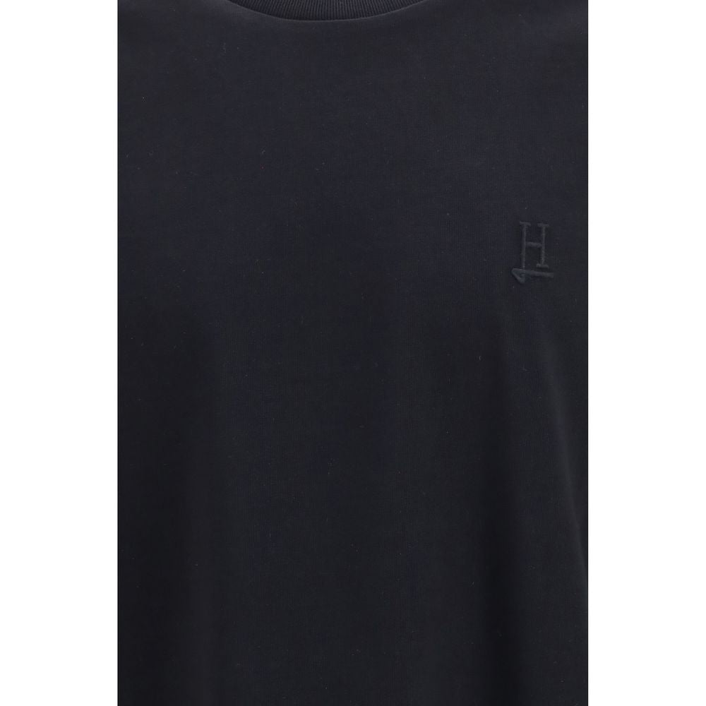 Herno Black Cotton Men's T-Shirt