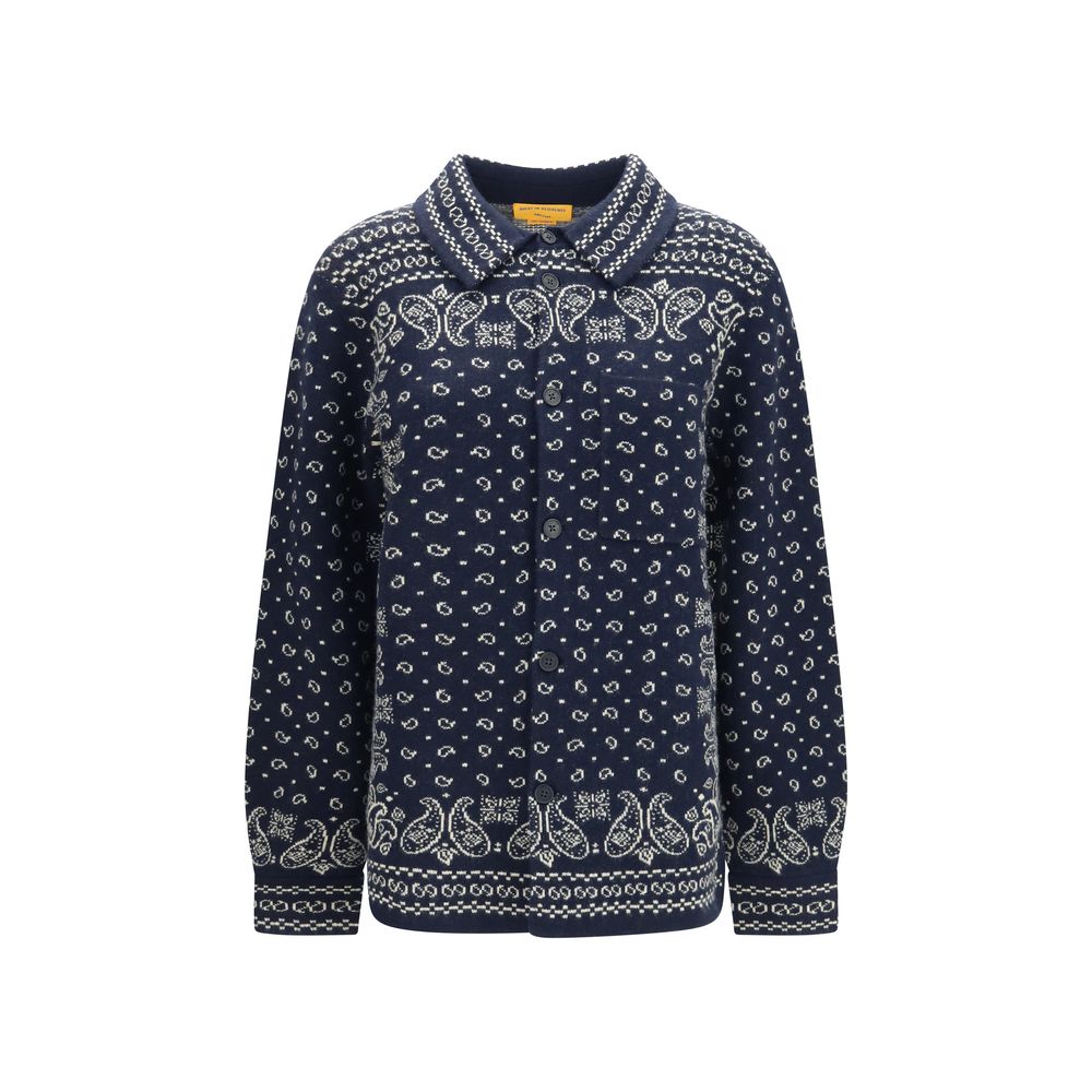 Guest in Residence Blue Cashmere Women's Shirt