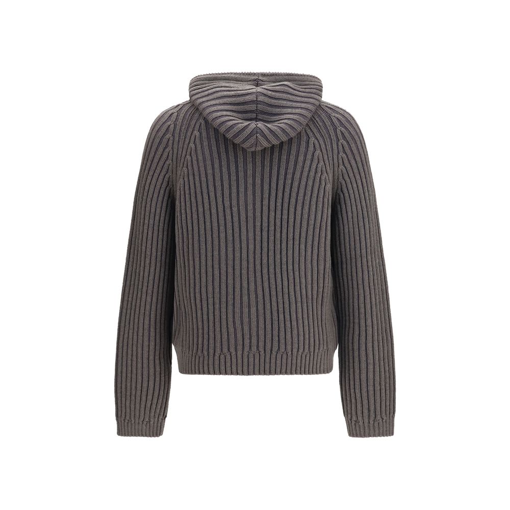 Our Legacy Gray Wool Oves Aries Men's Sweatshirt