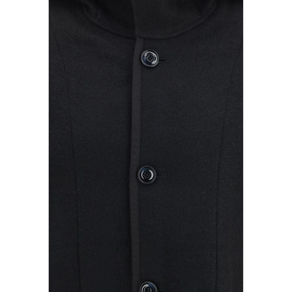 Our Legacy Black Wool Oves Aries Full-Length Men's Jacket