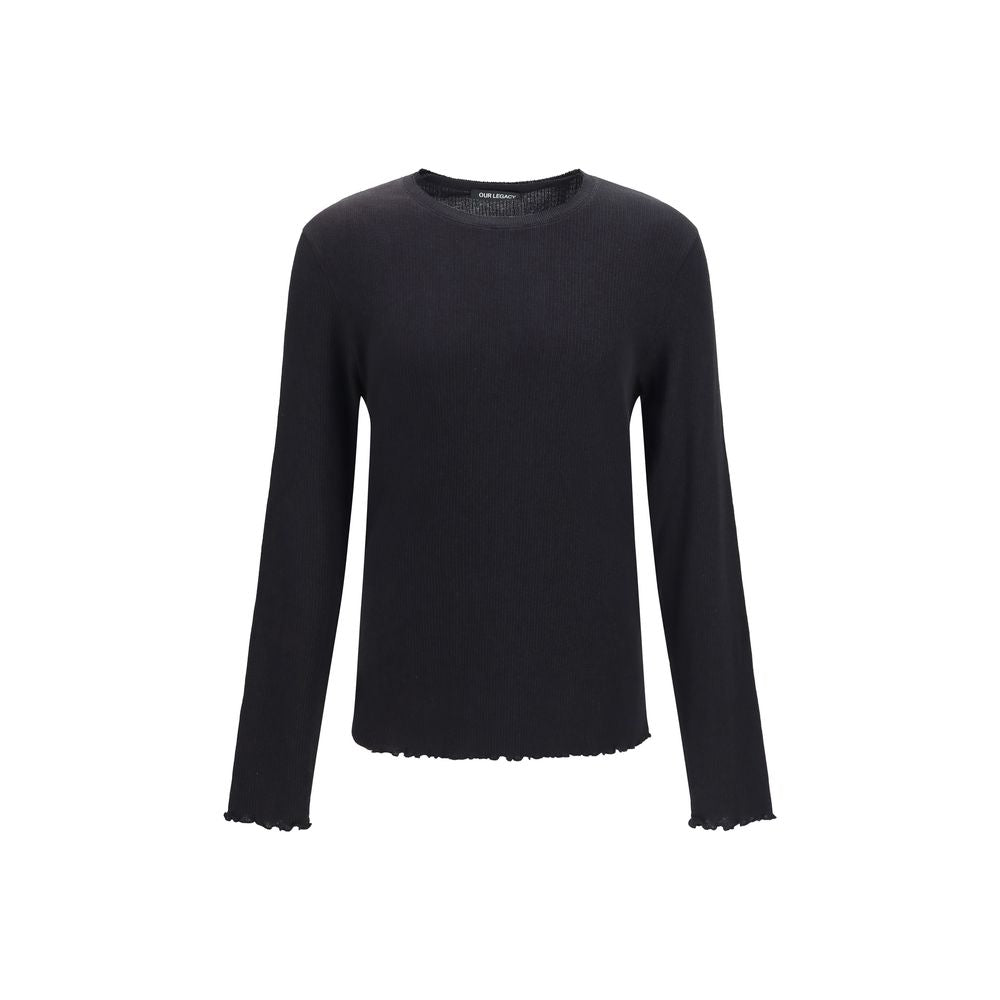 Our Legacy Black Cotton Men's Sweatshirt