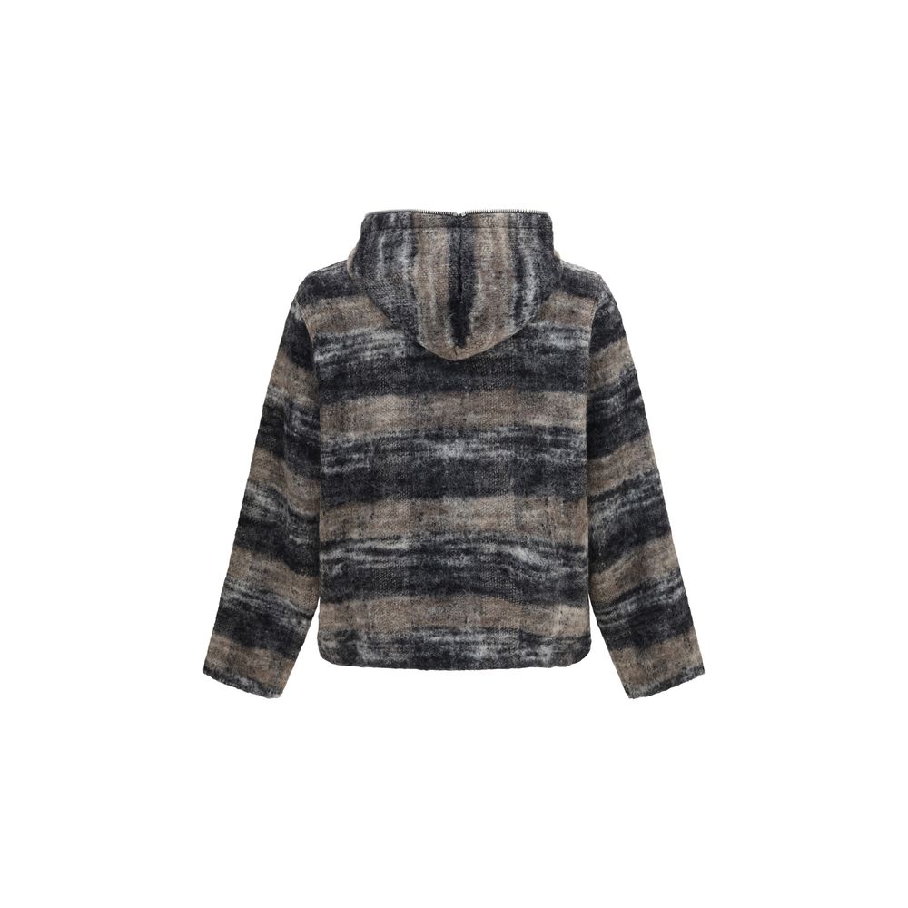 Our Legacy Gray Wool Oves Aries Men's Sweatshirt