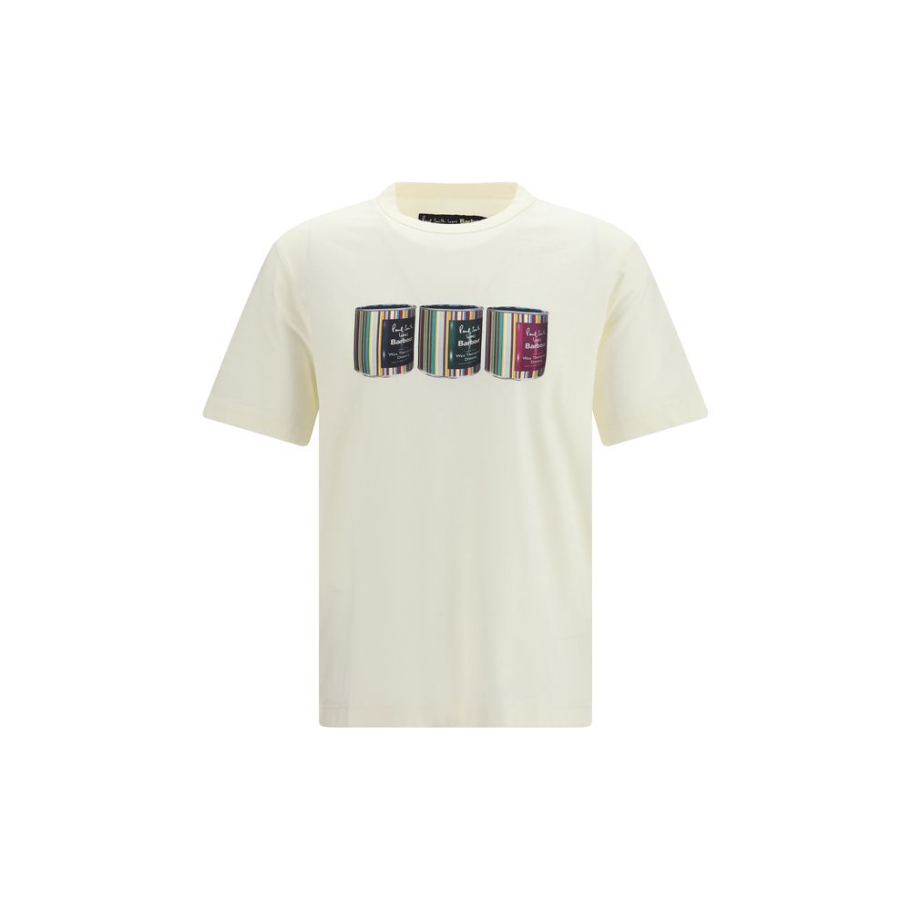 Barbour Beige Cotton Men's T-Shirt