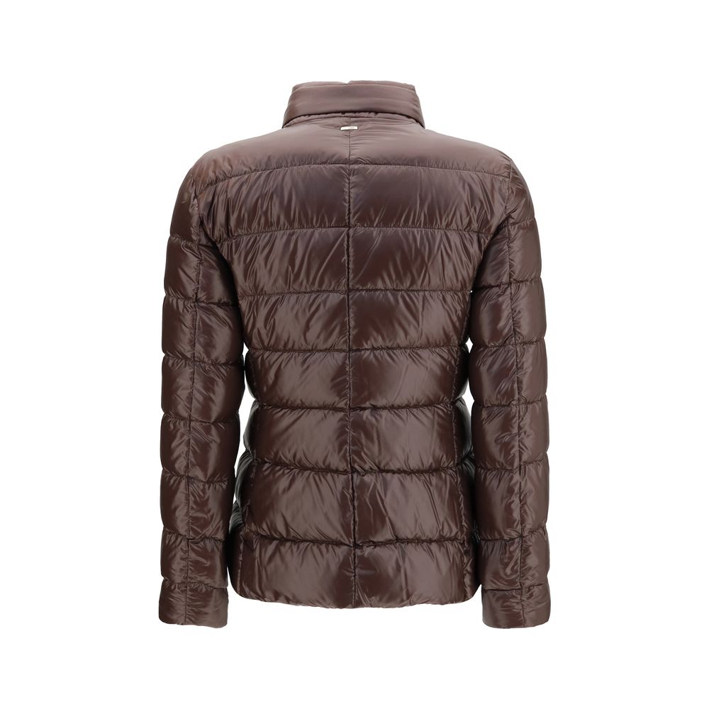 Herno Brown Goose Down Full-Length Women's Jacket