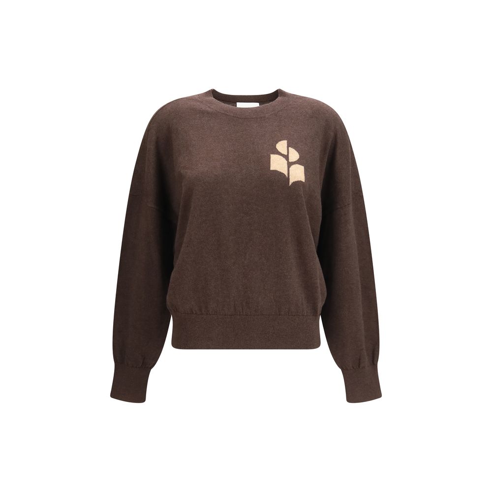 Isabel Marant Étoile Brown Cotton Women's Sweatshirt