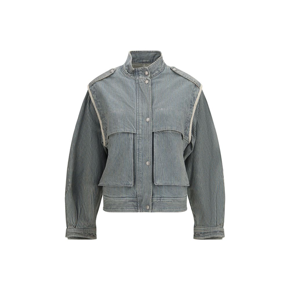 Isabel Marant Étoile Blue Cotton Women's Jacket